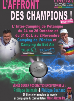 Affront des Champions_Concours pétanque CYBELE VACANCES