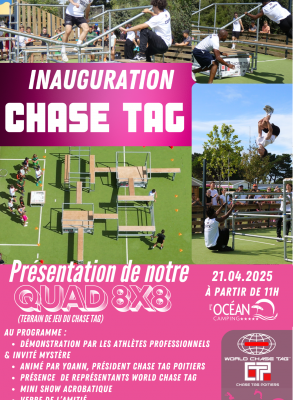 Place au Chase Tag dans les Campings Cybèle Vacances