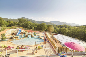 Camping Les Albères parc aquatique chauffé