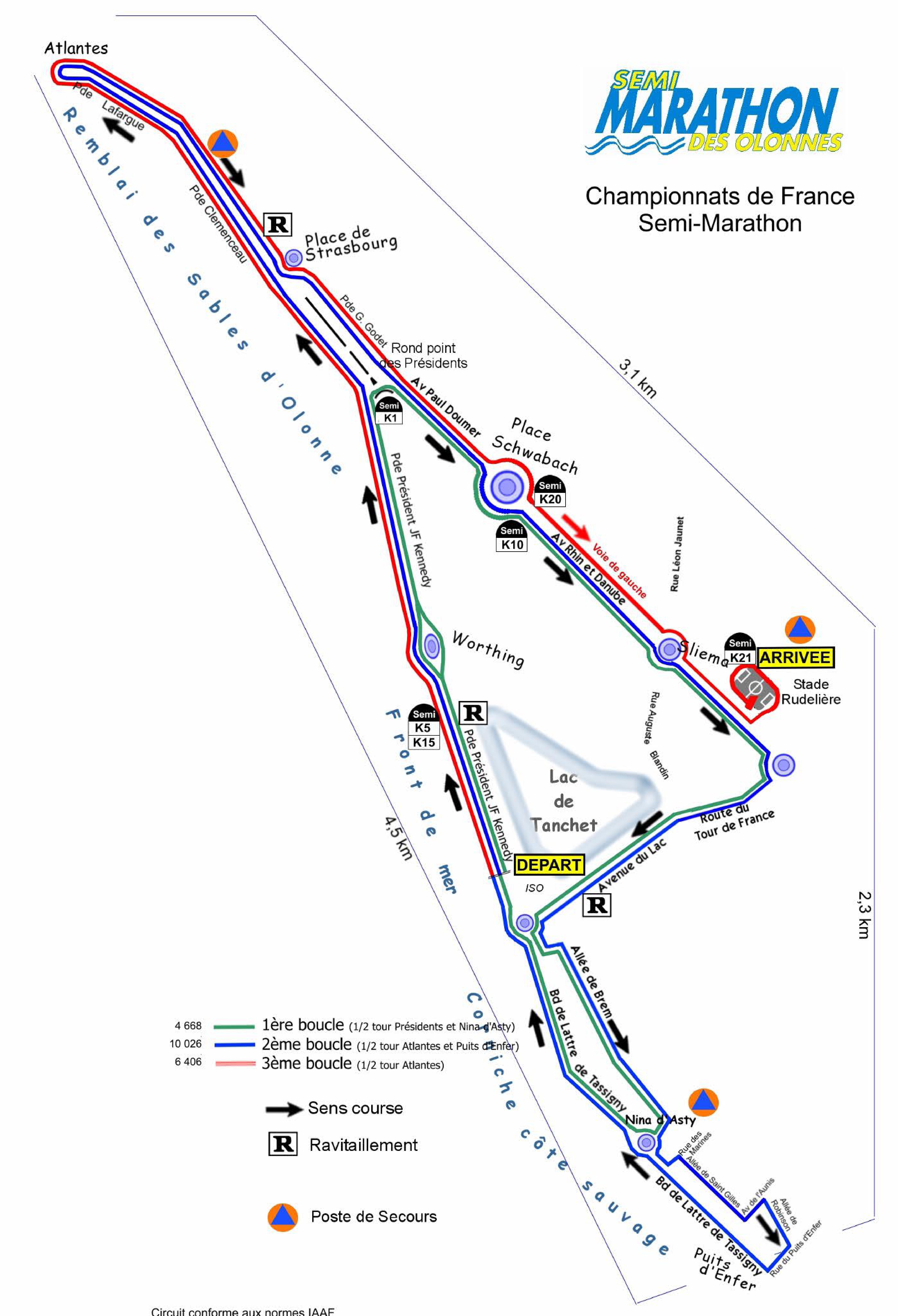 championnat de france semi marathon-images