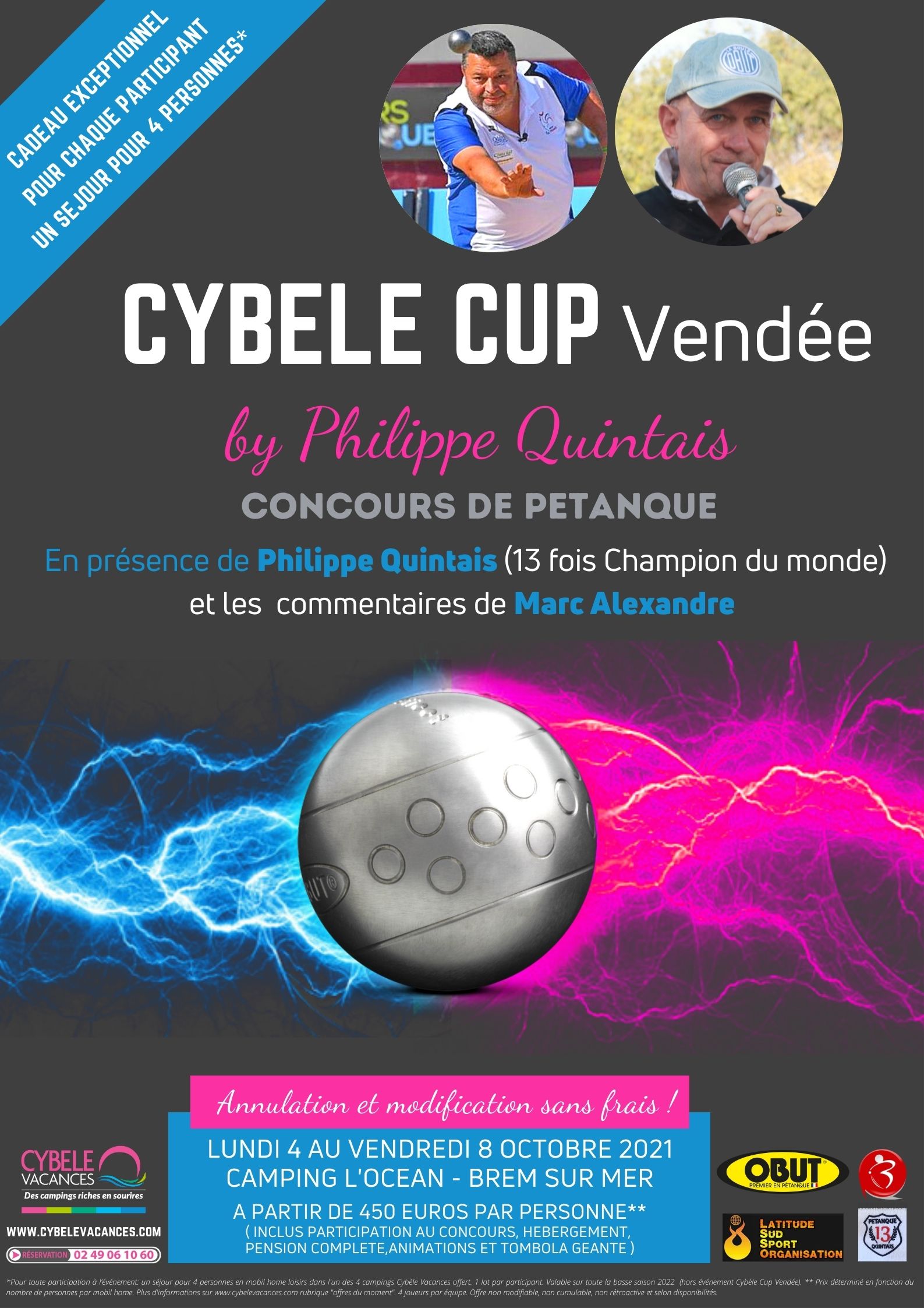 CYBELE CUP Vendée - Affiche officielle 2021