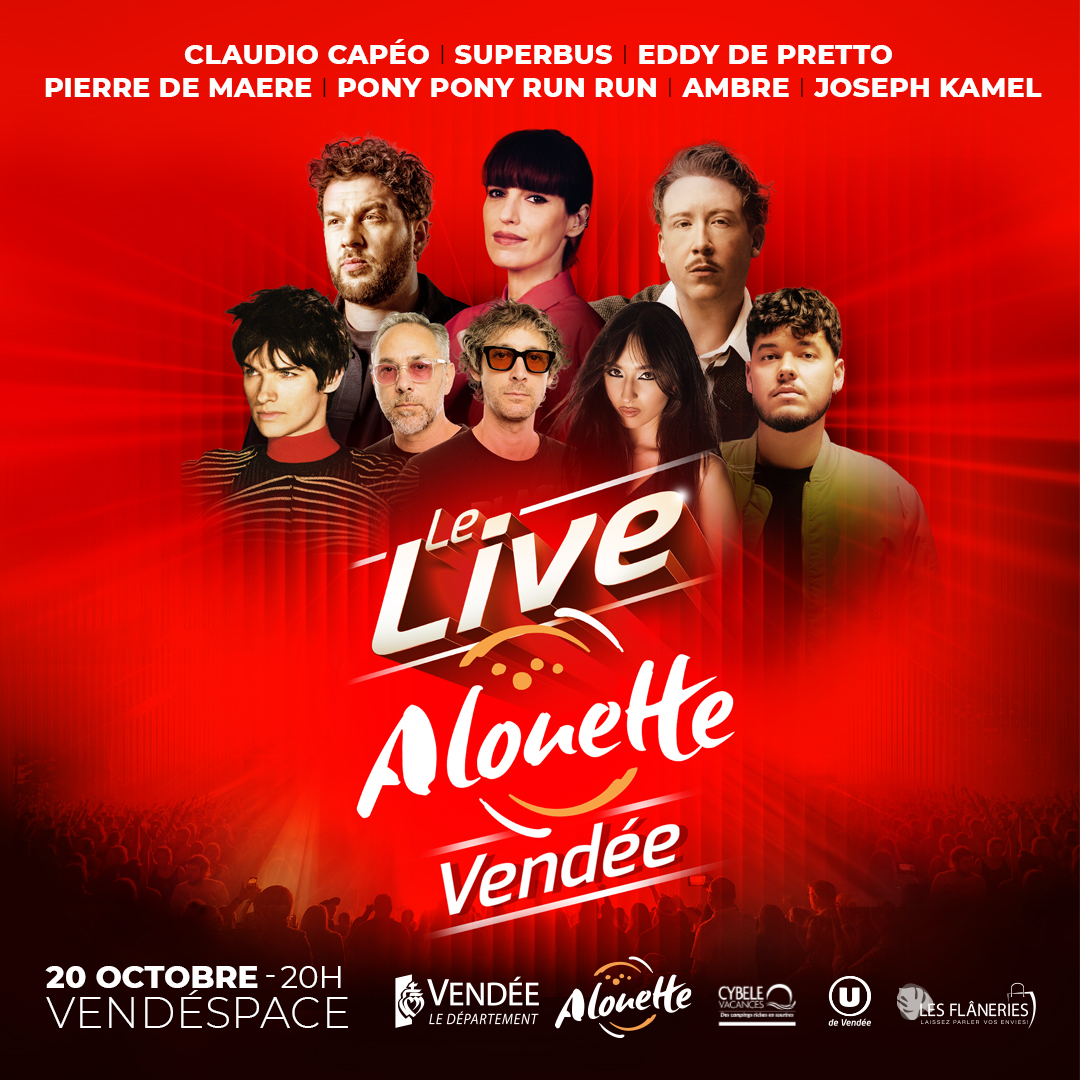 CYBELE VACANCES PARTENAIRE DU LIVE ALOUETTE VENDEE 2026