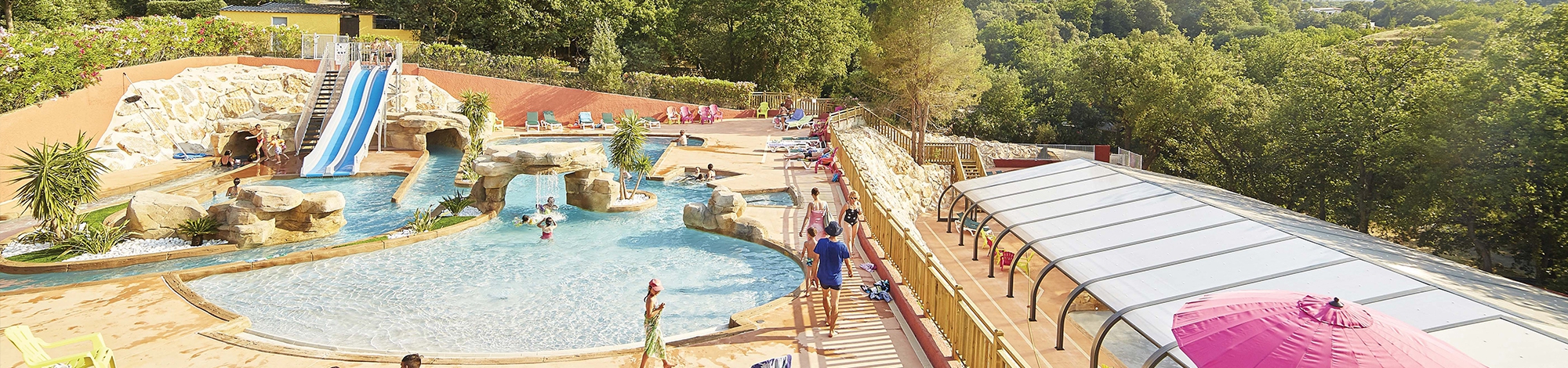 Parc aquatique camping 4 étoiles Pyrénées