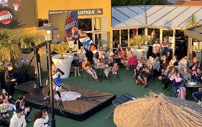 Les Barjots Dunkers dans nos campings !