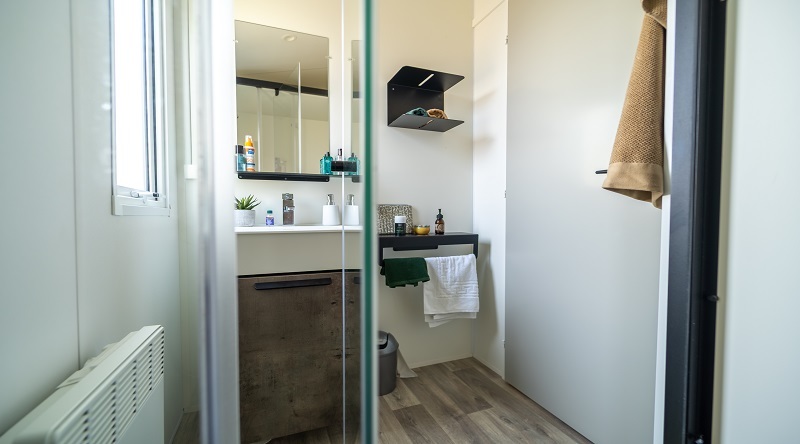 Mobil home premium jacuzzi 4 personnes Camping Pyrénées-Orientales