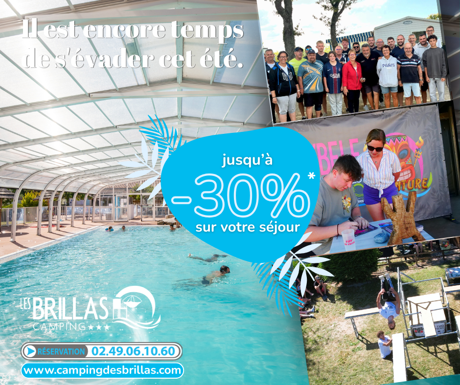 Offres estivales | Camping Les Brillas | Loire-Atlantique