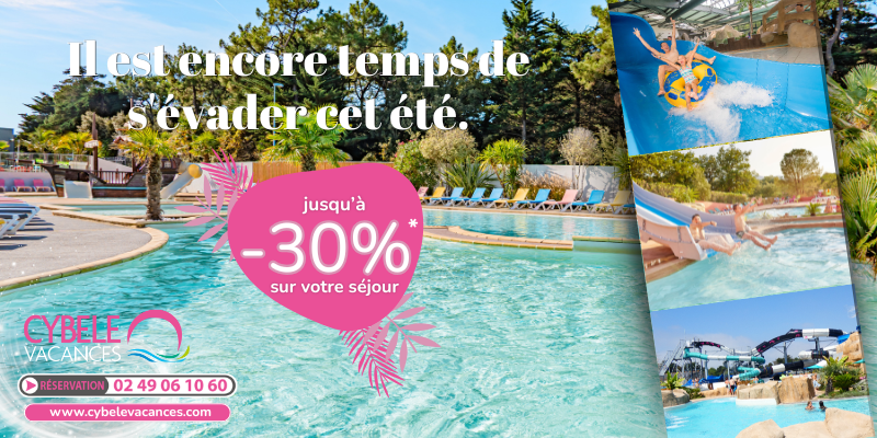 PROMO VACANCES JUILLET | CYBELE VACANCES