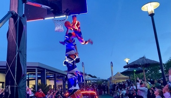 Animation Camping avec Les Barjots Dunkers