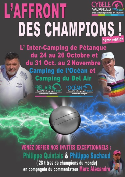 Champions de Pétanque Campings