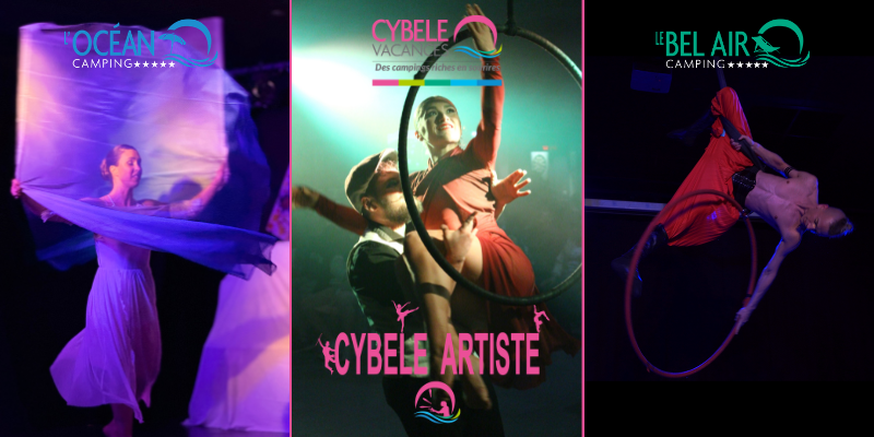 Troupe Cybèle | Spectacles en Vendée | Cybèle Vacances