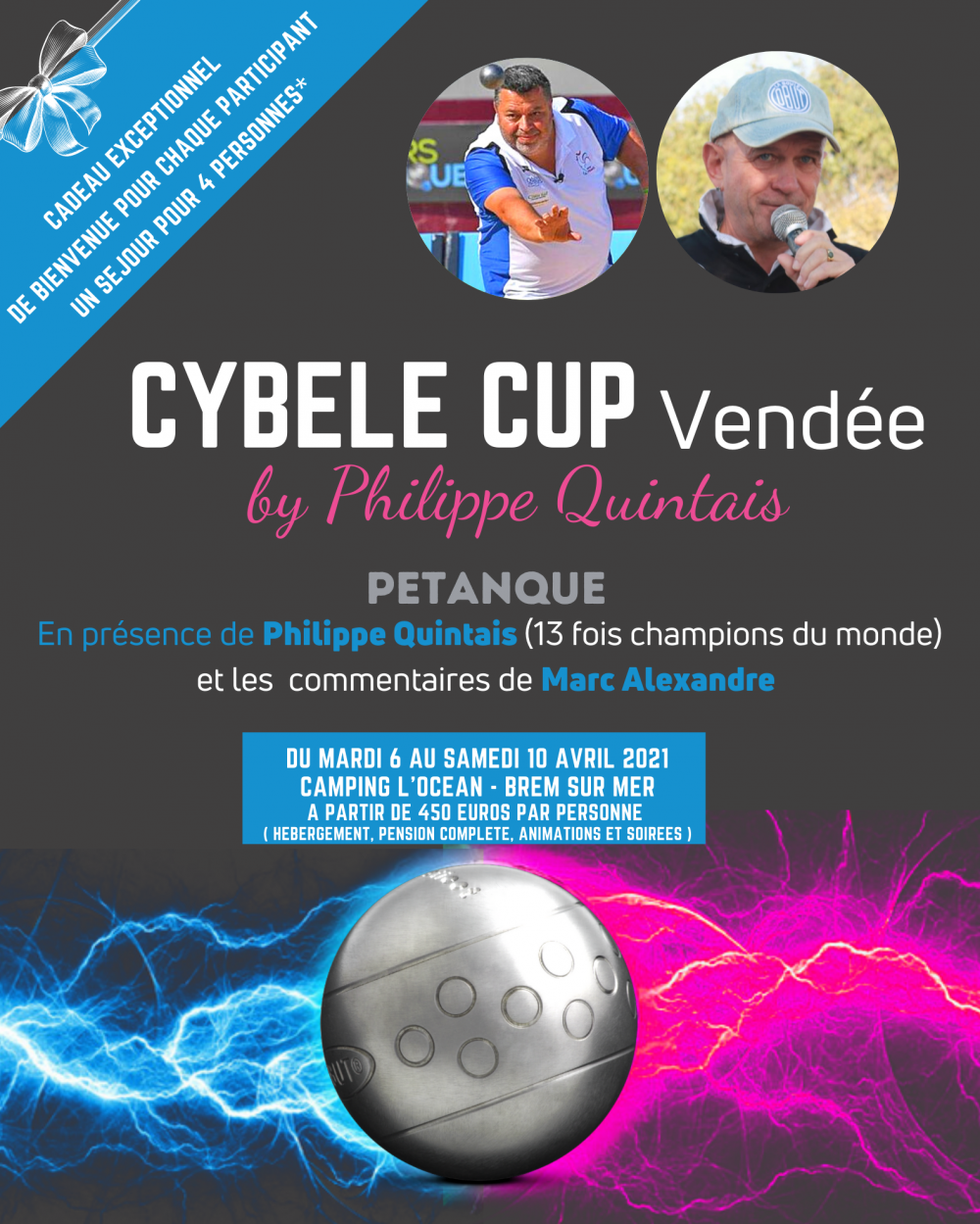 CYBELE CUP Vendée réseaux sociaux