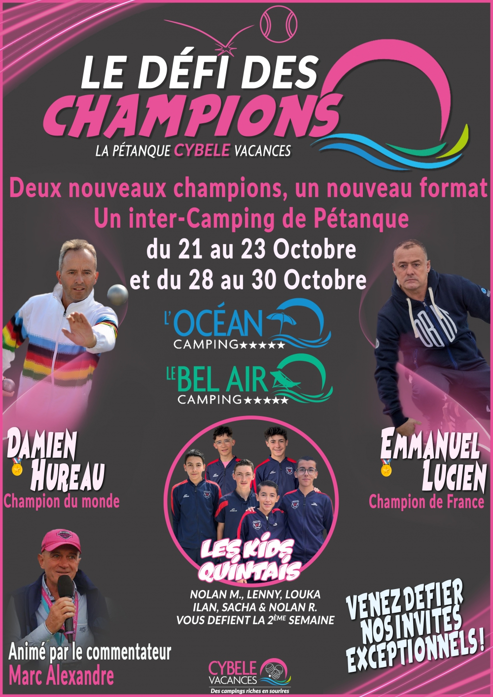 Pétanque en Vendée | Camping L'Océan et Bel Air